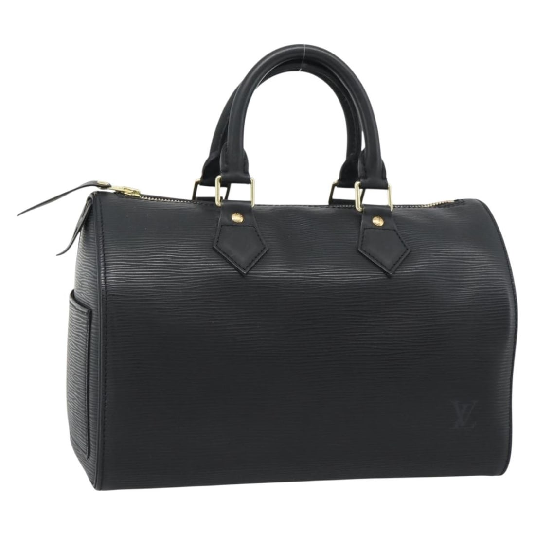 Louis Vuitton M43002 Speedy 30 Epi Leather Handbag Noir Black: Louis Vuitton M43002 Speedy 30 Epi Leather Handbag Noir Black Louis Vuitton Epi Speedy 30 handbag in Noir/black Epi leather. This women's handbag was made in France and is offered without the original