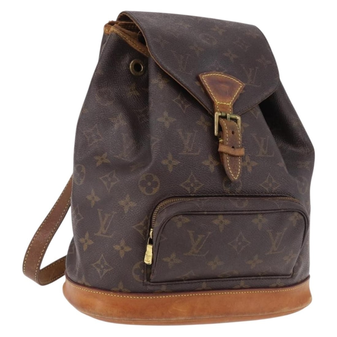 Louis Vuitton M51136 Montsouris MM Monogram Canvas Backpack: Louis Vuitton M51136 Montsouris MM Monogram Canvas Backpack Louis Vuitton Monogram Montsouris MM backpack in monogram canvas. This women's backpack is made in France and comes only with the item shown