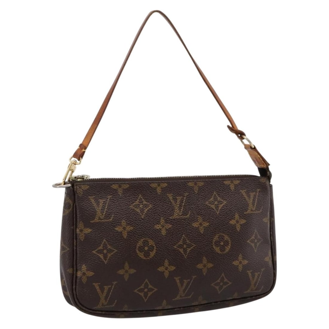 Louis Vuitton M51980 Pochette Accessoires Monogram Canvas Pouch: Louis Vuitton M51980 Pochette Accessoires Monogram Canvas Pouch Authentic Louis Vuitton Monogram Pochette Accessoires pouch for women in Monogram canvas. This compact pouch is made in France and comes