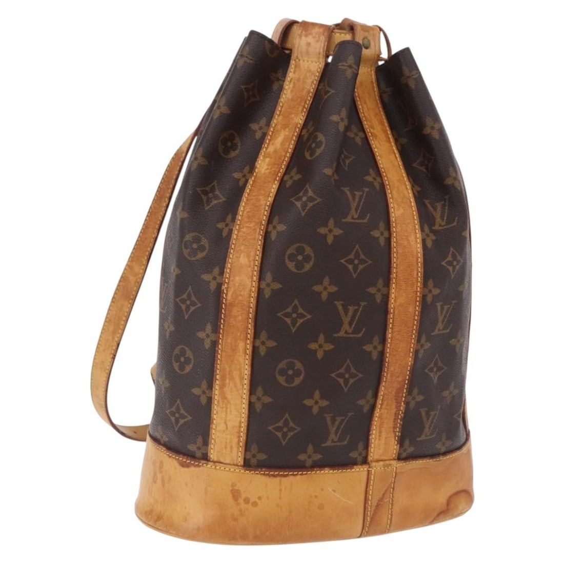 Louis Vuitton M42243 Randonnee PM Monogram Canvas Shoulder Bag: Louis Vuitton M42243 Randonnee PM Monogram Canvas Shoulder Bag Louis Vuitton Randonnee PM shoulder bag in Monogram canvas, made in France. This women's bag is offered without the original box or dust 
