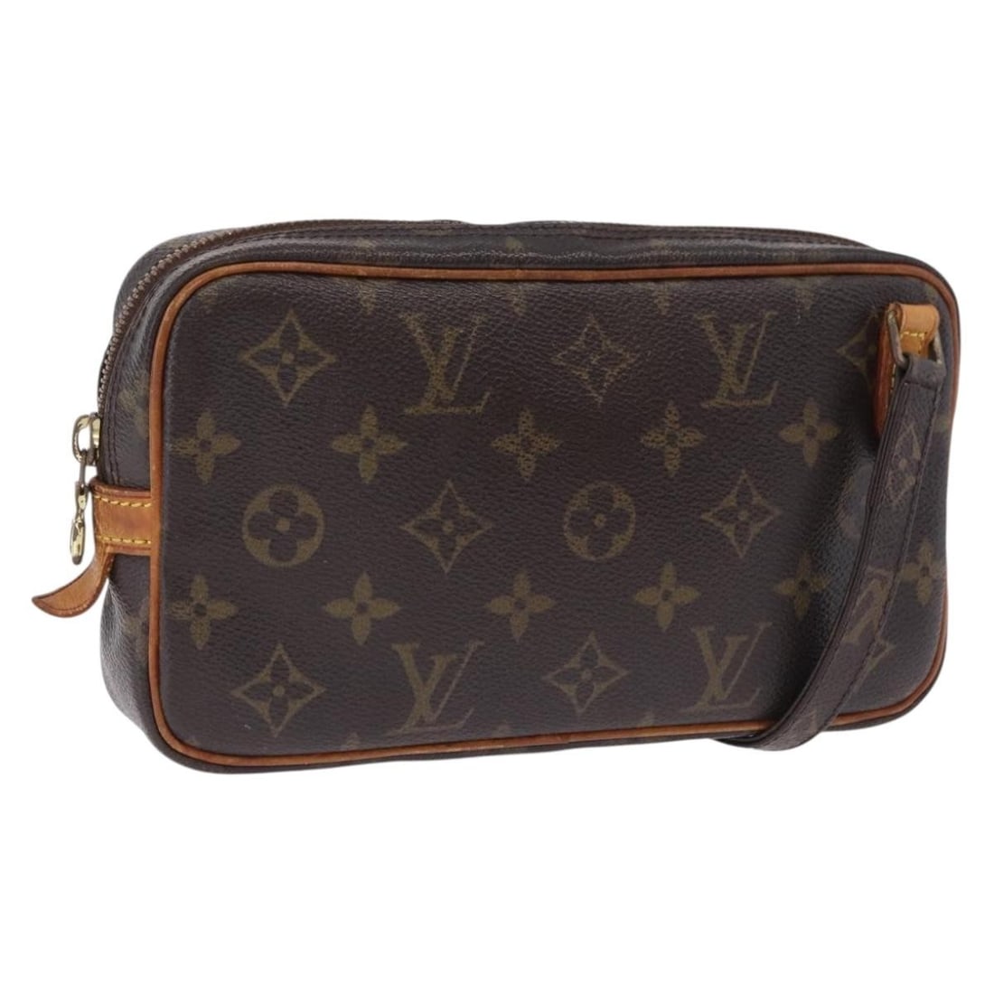 Louis Vuitton M51828 Marly Bandouliere Monogram Canvas Shoulder Bag: Louis Vuitton M51828 Marly Bandouliere Monogram Canvas Shoulder Bag Louis Vuitton Marly Bandouliere shoulder bag in Monogram canvas, made in France. This women's bag features an adjustable shoulder st