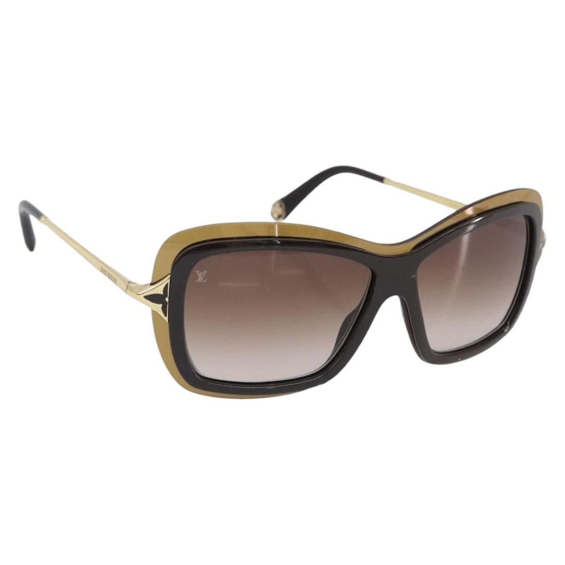 Louis Vuitton Z0323W Brown Plastic Womens Sunglasses with Case: Louis Vuitton Z0323W Brown Plastic Womens Sunglasses with Case Louis Vuitton Z0323W women's brown plastic sunglasses made in Italy. Includes a sunglass case. Condition is heavily used, with rubbing an