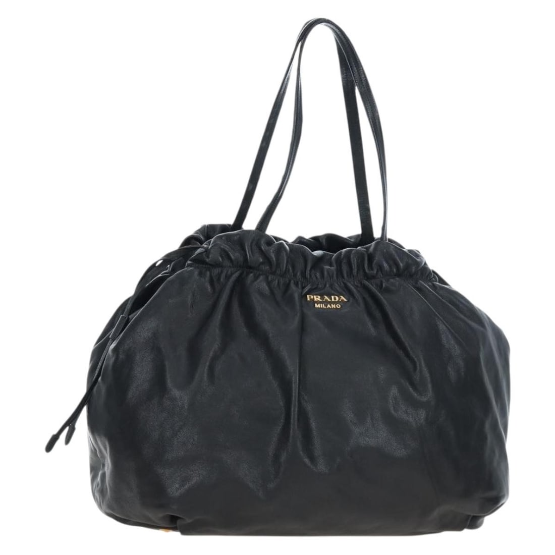 PRADA BR4240 Leather Hand Bag Black with Dust Bag Card (1 of 18)