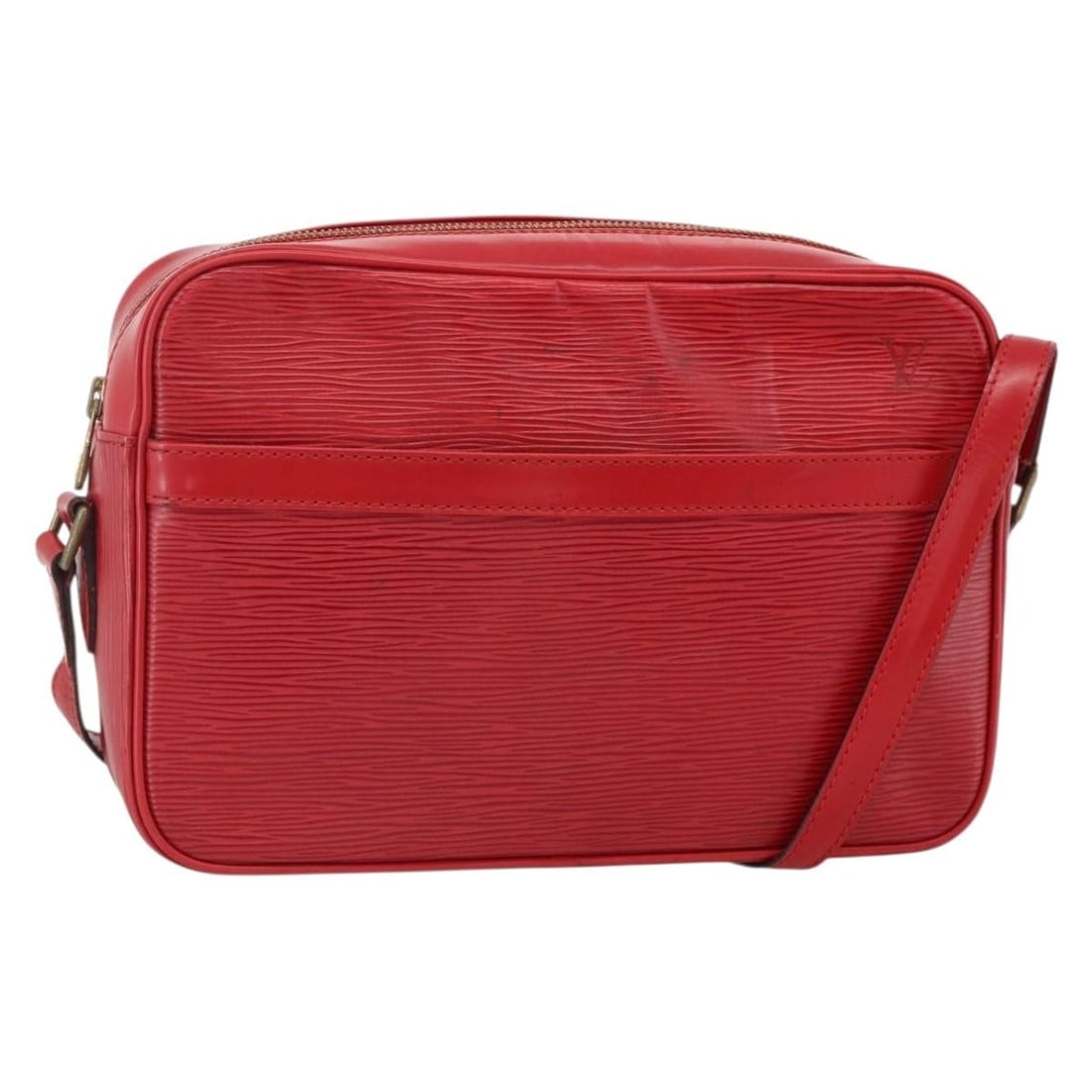 Red Epi Leather Shoulder Bag Louis Vuitton Trocadero 27 M52317: Red Epi Leather Shoulder Bag Louis Vuitton Trocadero 27 M52317 Louis Vuitton Epi Trocadero 27 shoulder bag in red Epi leather. This women's shoulder bag was made in France and features an adjustable s