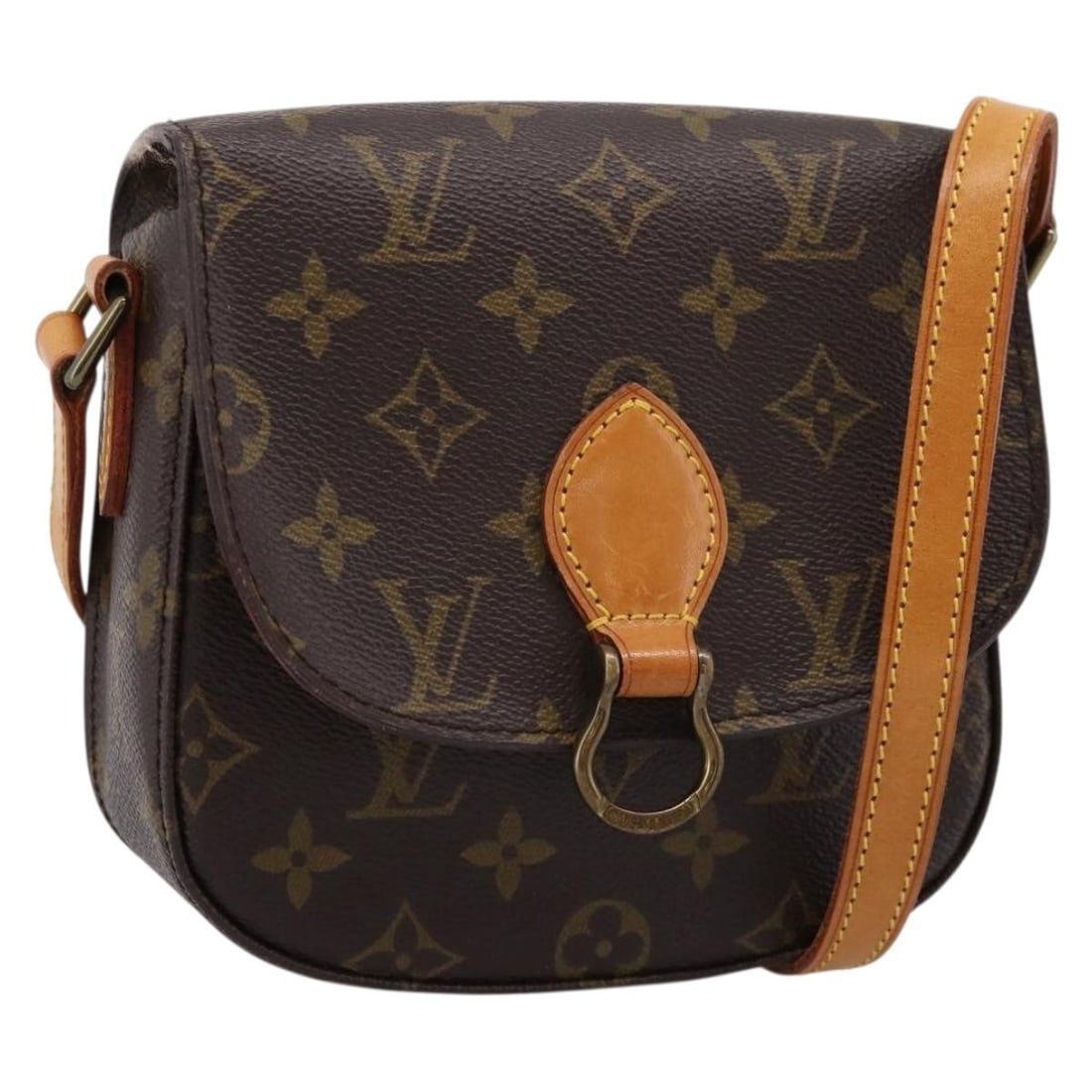 Louis Vuitton M51244 Saint Cloud PM Monogram Canvas Shoulder Bag: Louis Vuitton M51244 Saint Cloud PM Monogram Canvas Shoulder Bag Louis Vuitton Saint Cloud PM shoulder bag in Monogram canvas, made in France. This women's bag includes the item shown in the photo onl