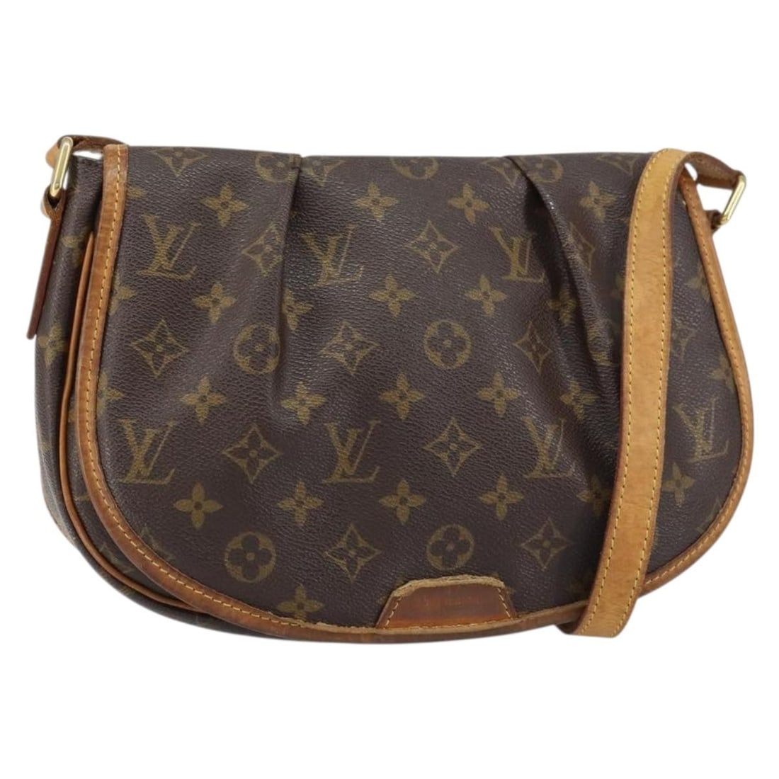 LOUIS VUITTON Monogram Menilmontant PM Shoulder Bag M40474 Auth: LOUIS VUITTON Monogram Menilmontant PM Shoulder Bag M40474 Auth This LOUIS VUITTON Monogram Menilmontant PM Shoulder Bag (M40474) is a stylish and functional accessory crafted in France. Made from dur
