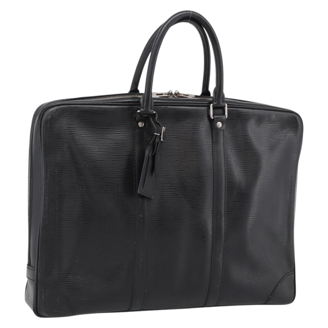 Louis Vuitton M54472 Epi Leather Briefcase Black Porte Documents Voyage (1 of 18)