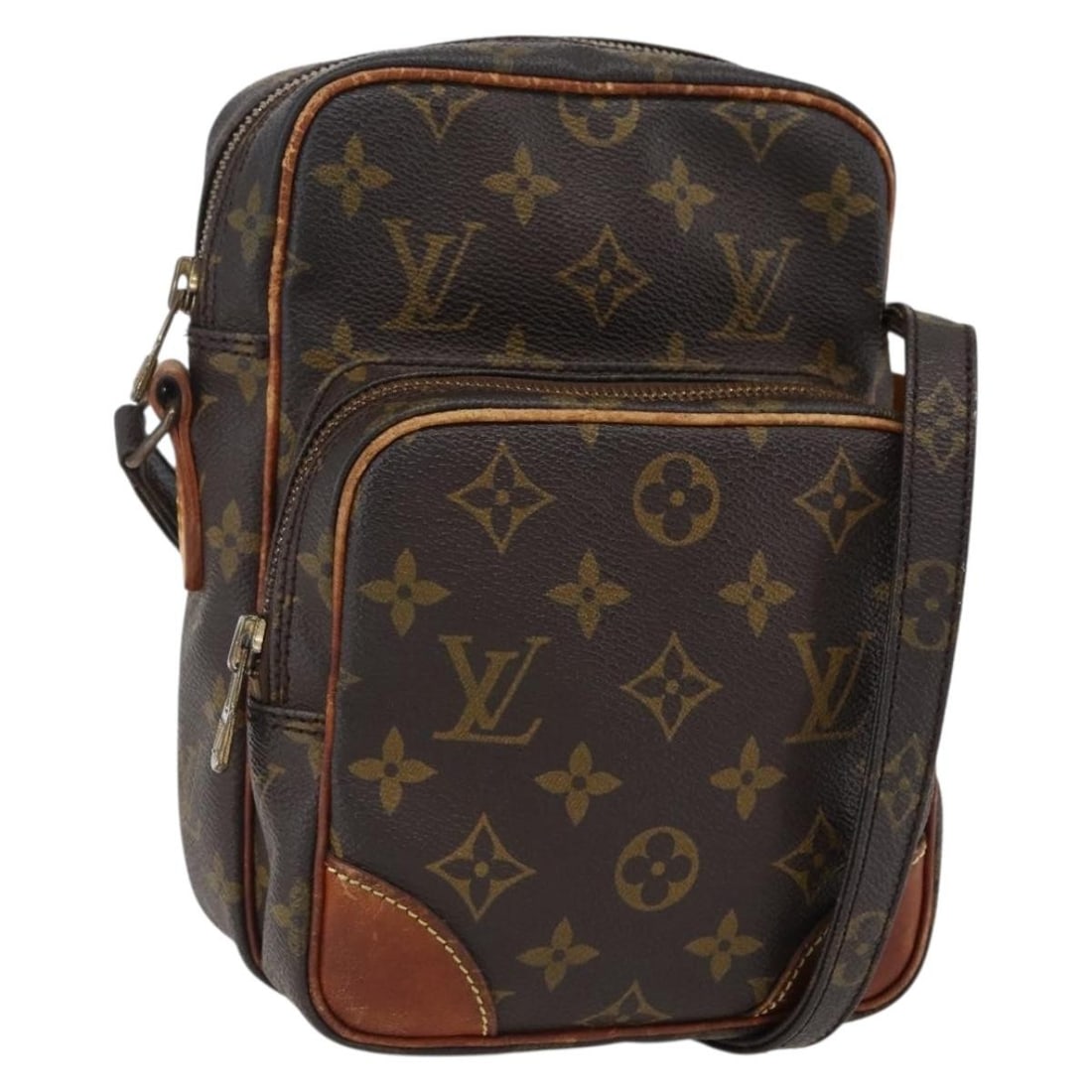 Louis Vuitton Amazon Monogram Canvas Shoulder Bag M45236 France: Louis Vuitton Amazon Monogram Canvas Shoulder Bag M45236 France This Louis Vuitton Monogram Amazon Shoulder Bag, model M45236, is crafted from signature monogram canvas with a classic brown monogram c