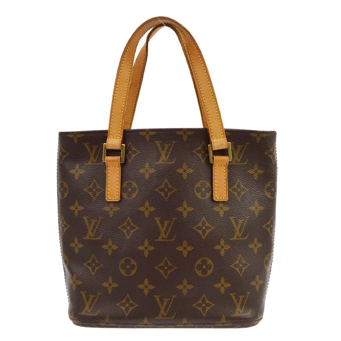 Louis Vuitton Vavin Tote Handbag in Brown Monogram Canvas: Louis Vuitton Vavin Tote Handbag in Brown Monogram Canvas Louis Vuitton Vavin Tote in brown monogram canvas. This women's handbag is made in France and remains in good condition overall, with light we