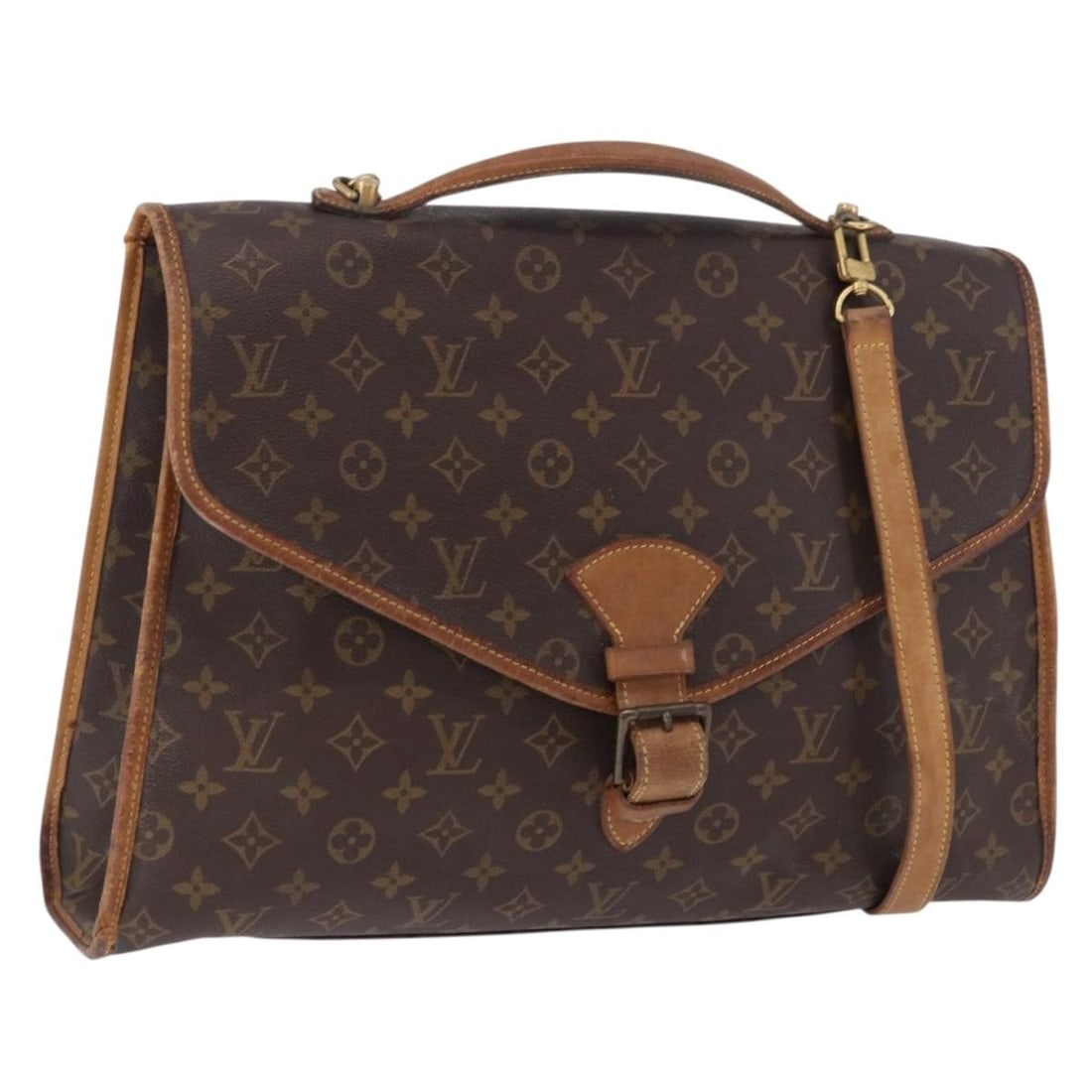 Louis Vuitton M51121 Beverly Monogram Canvas 2way Shoulder Handbag: Louis Vuitton M51121 Beverly Monogram Canvas 2way Shoulder Handbag Louis Vuitton Monogram Beverly 2-way handbag crafted in Monogram canvas with a shoulder strap for handheld or shoulder carry. Made in