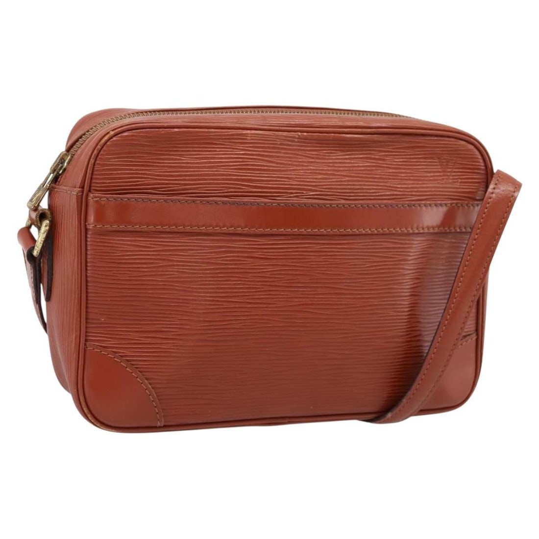 Louis Vuitton M52313 Trocadero 23 Epi Leather Shoulder Bag Brown: Louis Vuitton M52313 Trocadero 23 Epi Leather Shoulder Bag Brown Louis Vuitton Trocadero 23 shoulder bag in brown Epi leather. Made in France, this women's bag features an adjustable shoulder strap an