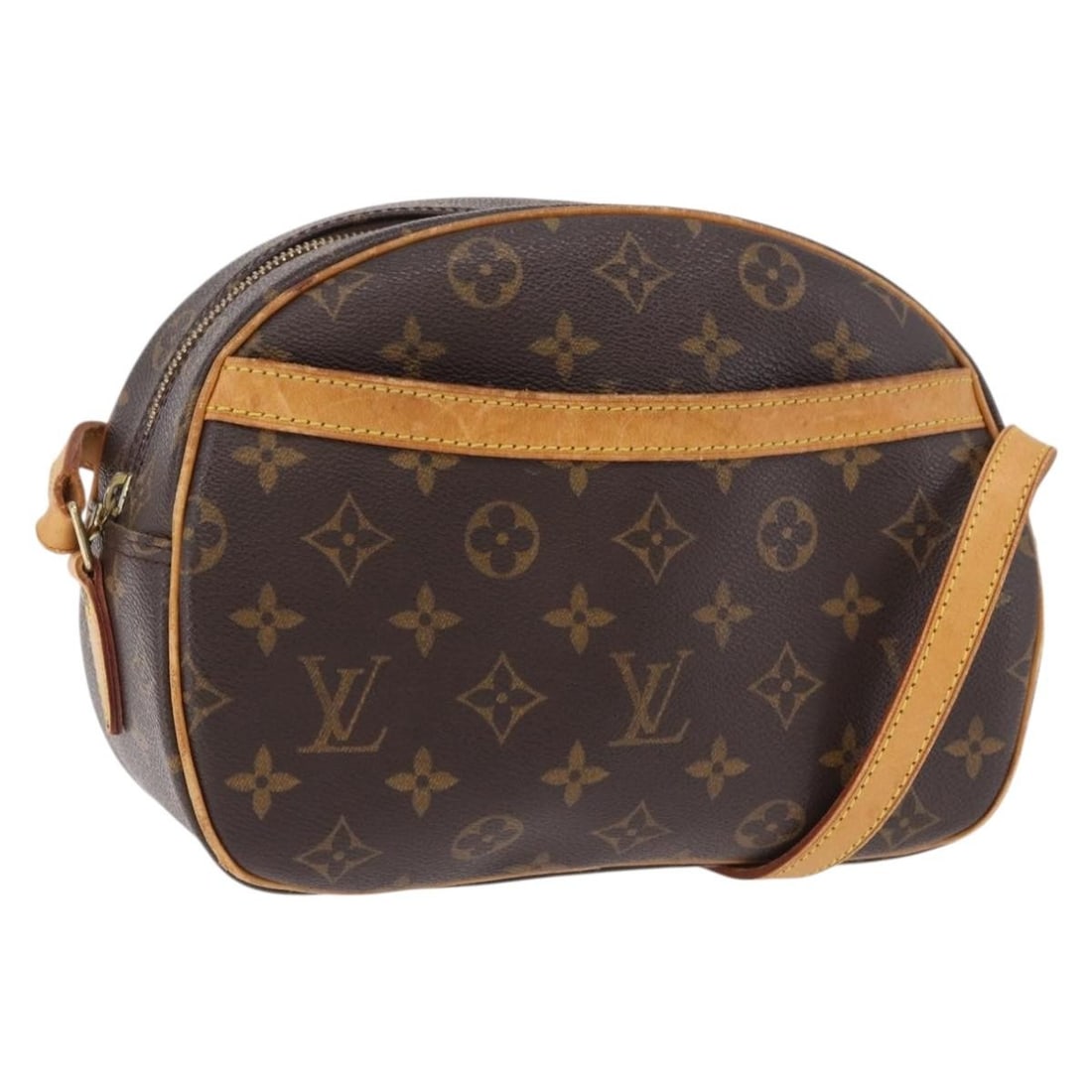 Louis Vuitton Blois Monogram Canvas Shoulder Bag M51221 France: Louis Vuitton Blois Monogram Canvas Shoulder Bag M51221 France Louis Vuitton Blois shoulder bag in Monogram canvas, made in France. This women's bag is offered as the photographed item only and does n