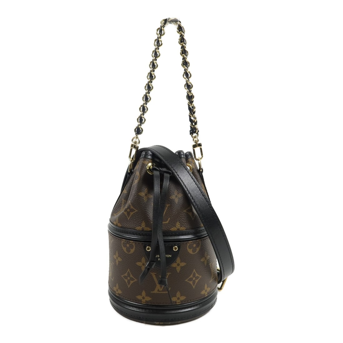 Louis Vuitton Canoe M83480 Monogram 2way Bag Black Brown (1 of 14)