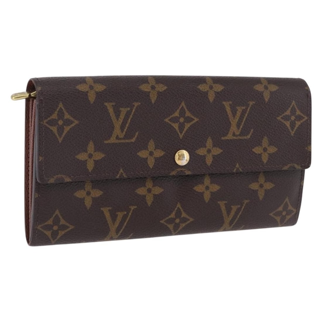 Louis Vuitton M61734 Sarah Long Wallet Monogram Canvas France: Louis Vuitton M61734 Sarah Long Wallet Monogram Canvas France Louis Vuitton Portefeuille Sarah long wallet in Monogram canvas. This women's wallet is made in France and includes only the item shown, w