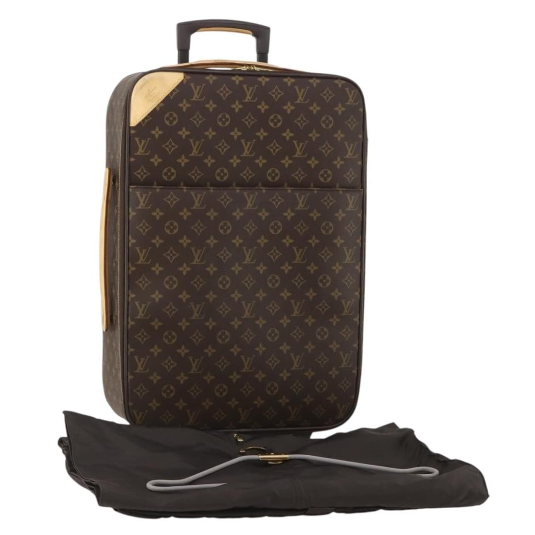 Louis Vuitton M23250 Pegas 60 Monogram Canvas Suitcase with Suit Cover (1 of 18)