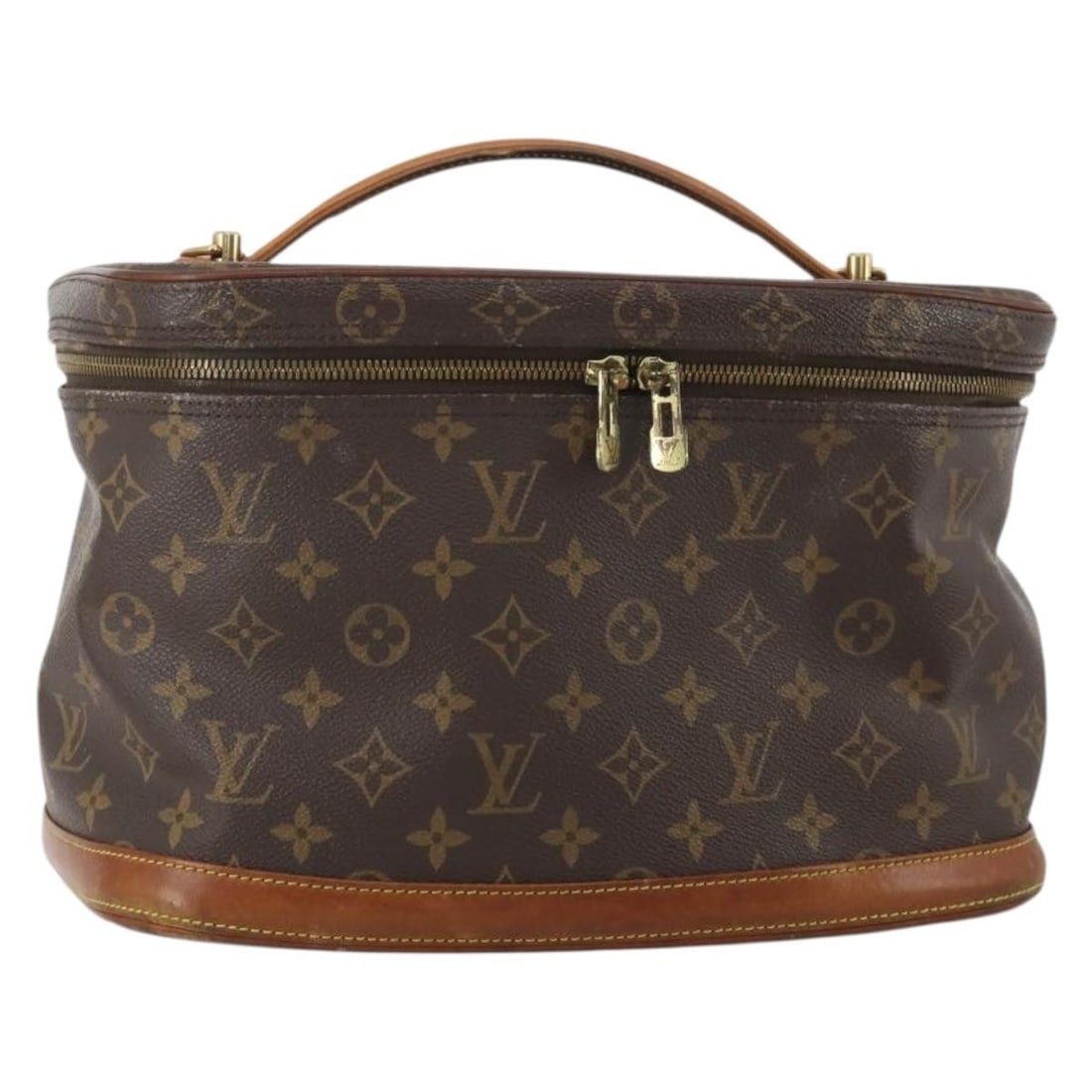 Louis Vuitton M47280 Nice Monogram Canvas Handbag France: Louis Vuitton M47280 Nice Monogram Canvas Handbag France Louis Vuitton Nice handbag in Monogram canvas, made in France. This women's bag is offered without the original box or dust bag; only the item 