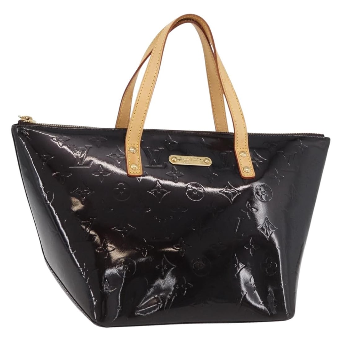 Louis Vuitton Bellevue GM Amarante Vernis Patent Leather Tote M93589: Louis Vuitton Bellevue GM Amarante Vernis Patent Leather Tote M93589 Louis Vuitton Bellevue GM tote bag in Monogram Vernis patent leather, presented in Amarante. Made in France, this women's tote feat