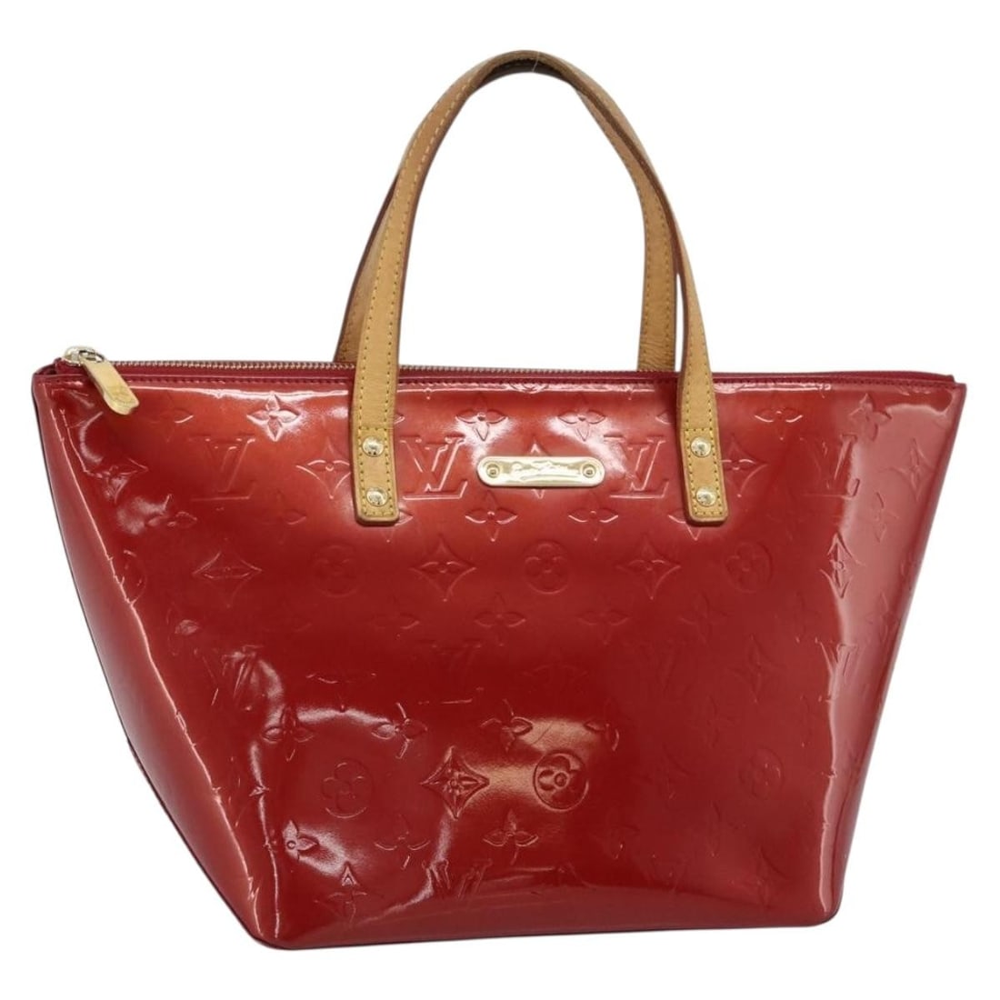 Louis Vuitton Bellevue PM Handbag Monogram Vernis Pomme D'amour M93583: Louis Vuitton Bellevue PM Handbag Monogram Vernis Pomme D'amour M93583 Louis Vuitton Monogram Vernis Bellevue PM handbag in Pomme D'amour patent leather. This women's handbag is made in France and is 