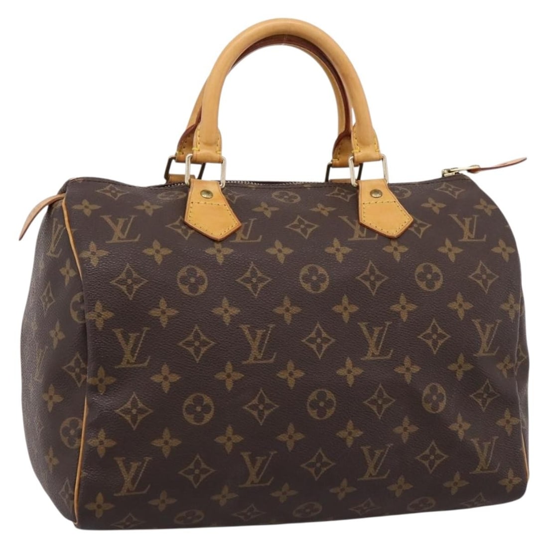 Louis Vuitton M41526 Speedy 30 Monogram Canvas Handbag: Louis Vuitton M41526 Speedy 30 Monogram Canvas Handbag Louis Vuitton Speedy 30 handbag in Monogram canvas, made in France. This women's bag includes a dust bag and shows reasonable wear consistent wit