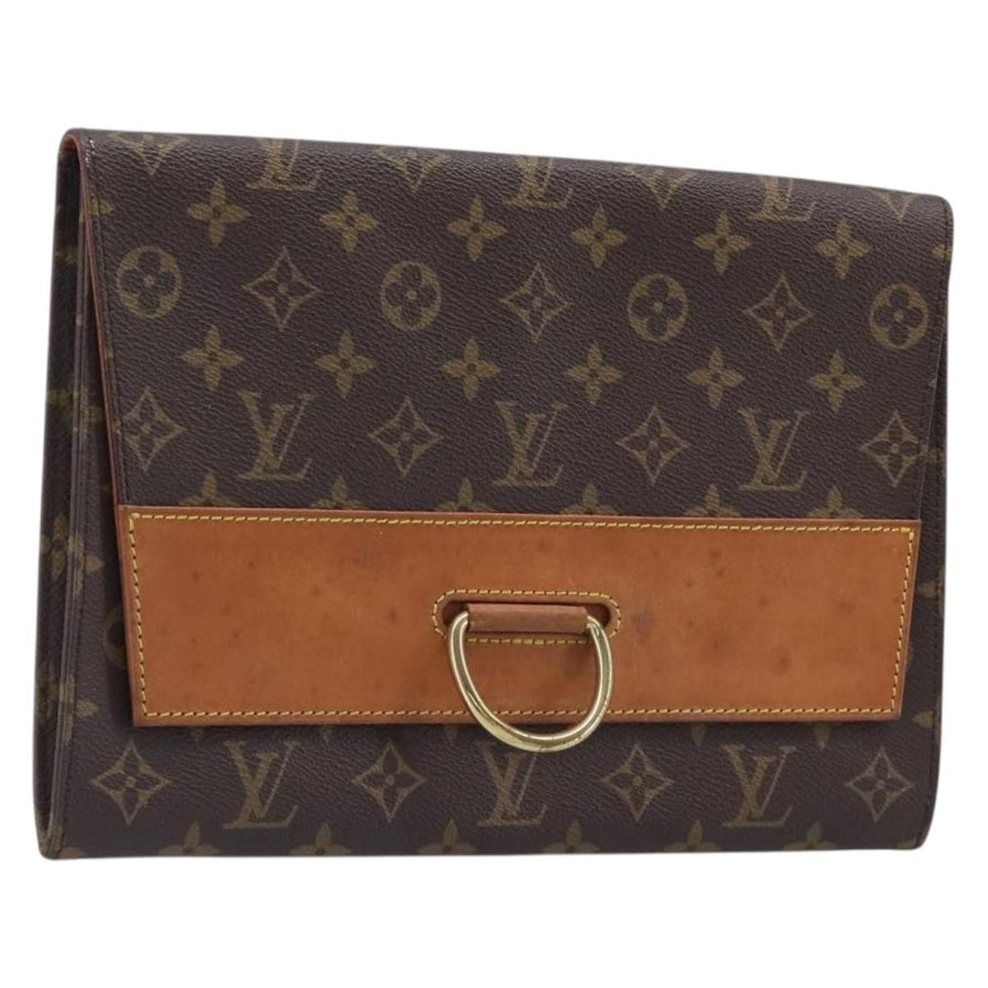 Louis Vuitton M51808 Monogram Canvas Pochette Jena Clutch: Louis Vuitton M51808 Monogram Canvas Pochette Jena Clutch Louis Vuitton Monogram Pochette Jena clutch bag in monogram canvas, made in France. This women's clutch has a slim profile and is offered with