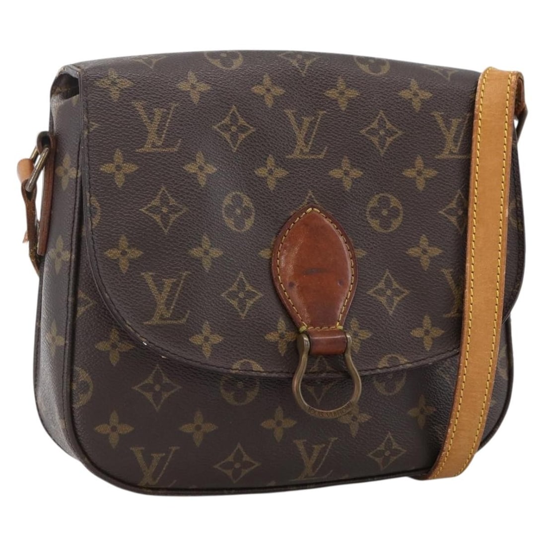 Saint Cloud GM Monogram Canvas Shoulder Bag by Louis Vuitton M51242: Saint Cloud GM Monogram Canvas Shoulder Bag by Louis Vuitton M51242 This is a Louis Vuitton Monogram Saint Cloud GM Shoulder Bag, crafted from signature monogram canvas with a classic monogram pattern