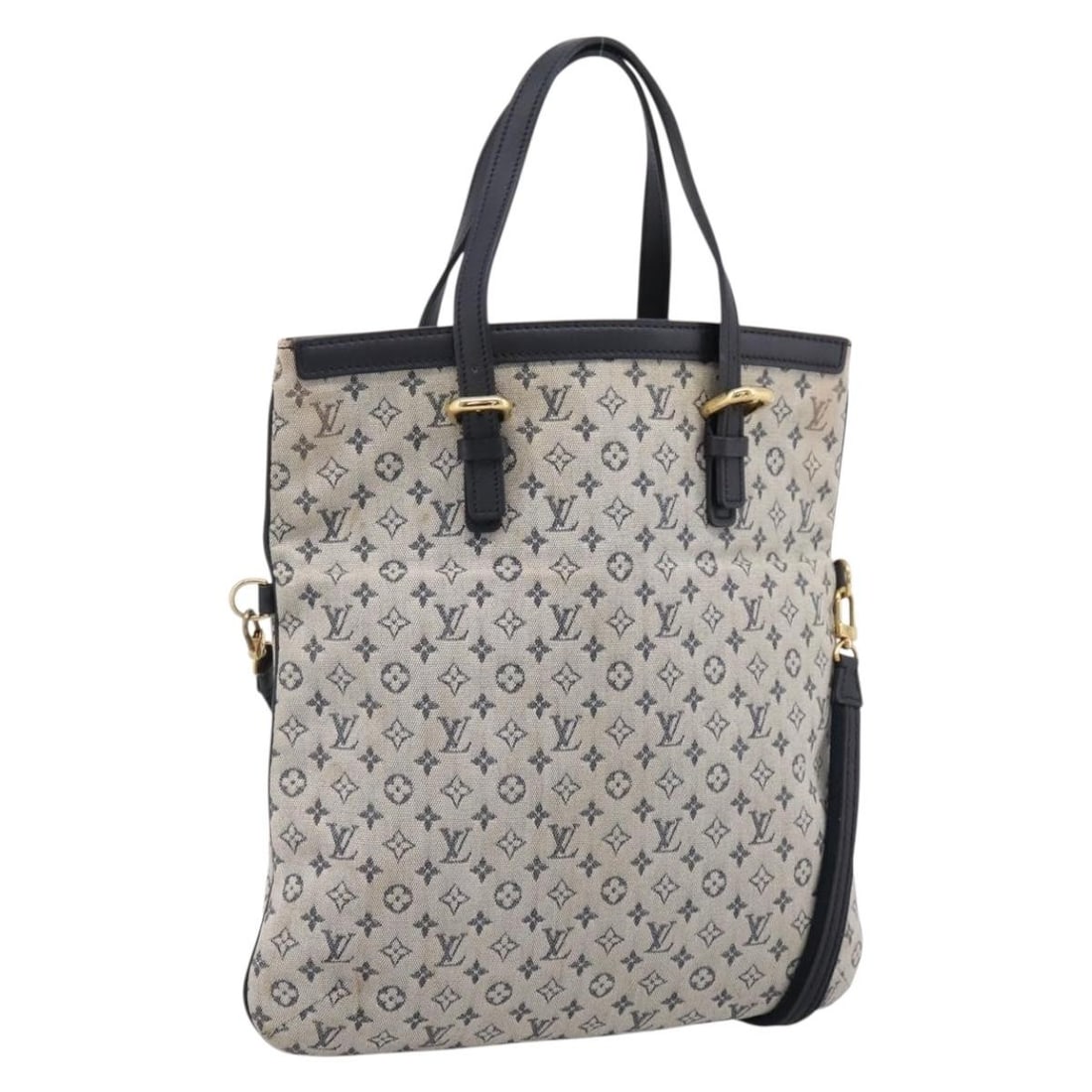 Louis Vuitton M92208 Monogram Mini 2way Blue Tote Bag: Louis Vuitton M92208 Monogram Mini 2way Blue Tote Bag Louis Vuitton Monogram Mini Francoise 2-way tote bag in blue Monogram Mini canvas. This women's bag includes a shoulder strap and was made in Fran