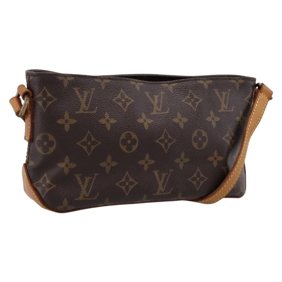 Louis Vuitton M51240 Trotteur Monogram Canvas Shoulder Bag: Louis Vuitton M51240 Trotteur Monogram Canvas Shoulder Bag Louis Vuitton Monogram Trotteur shoulder bag in monogram canvas, made in France. This women's shoulder bag includes only the bag shown and do