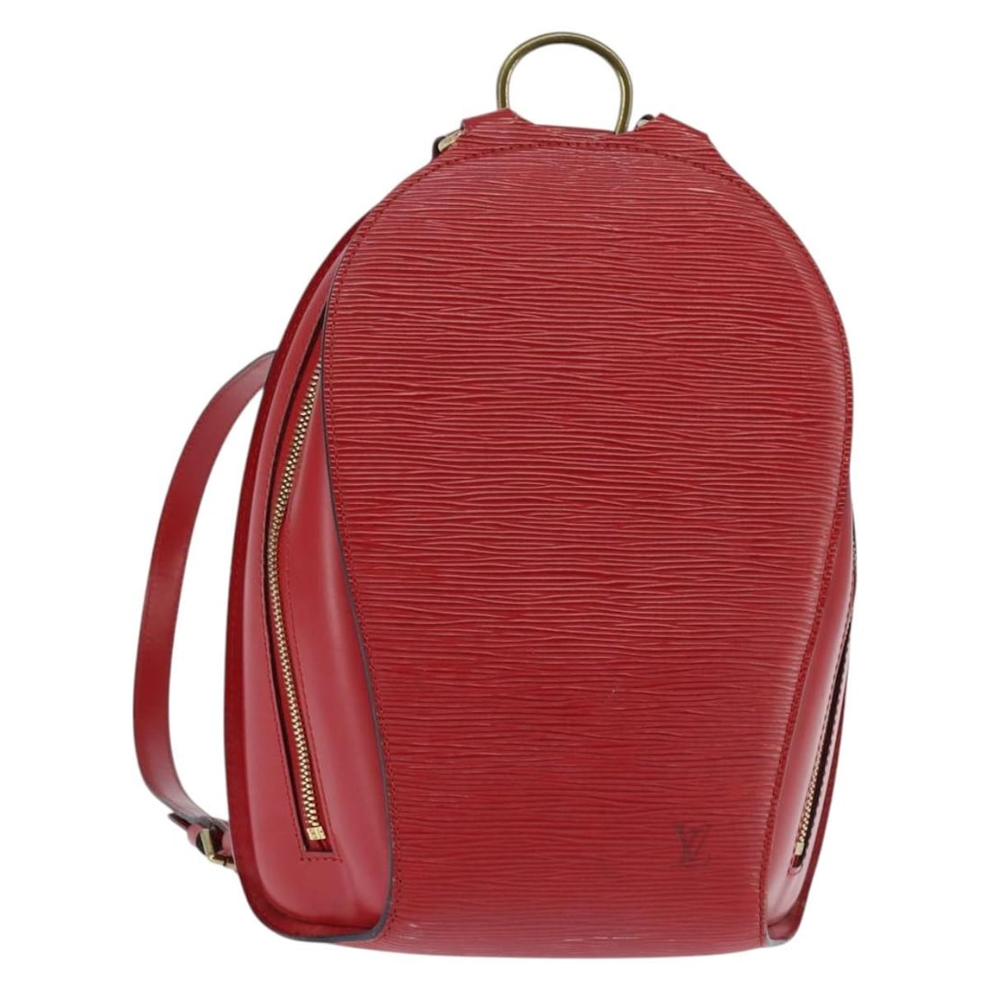 Louis Vuitton M52237 Mabillon Epi Leather Backpack Castilian Red: Louis Vuitton M52237 Mabillon Epi Leather Backpack Castilian Red Louis Vuitton Epi Mabillon backpack in Castilian Red, made in France from Epi leather. This women's backpack is identified as style M52