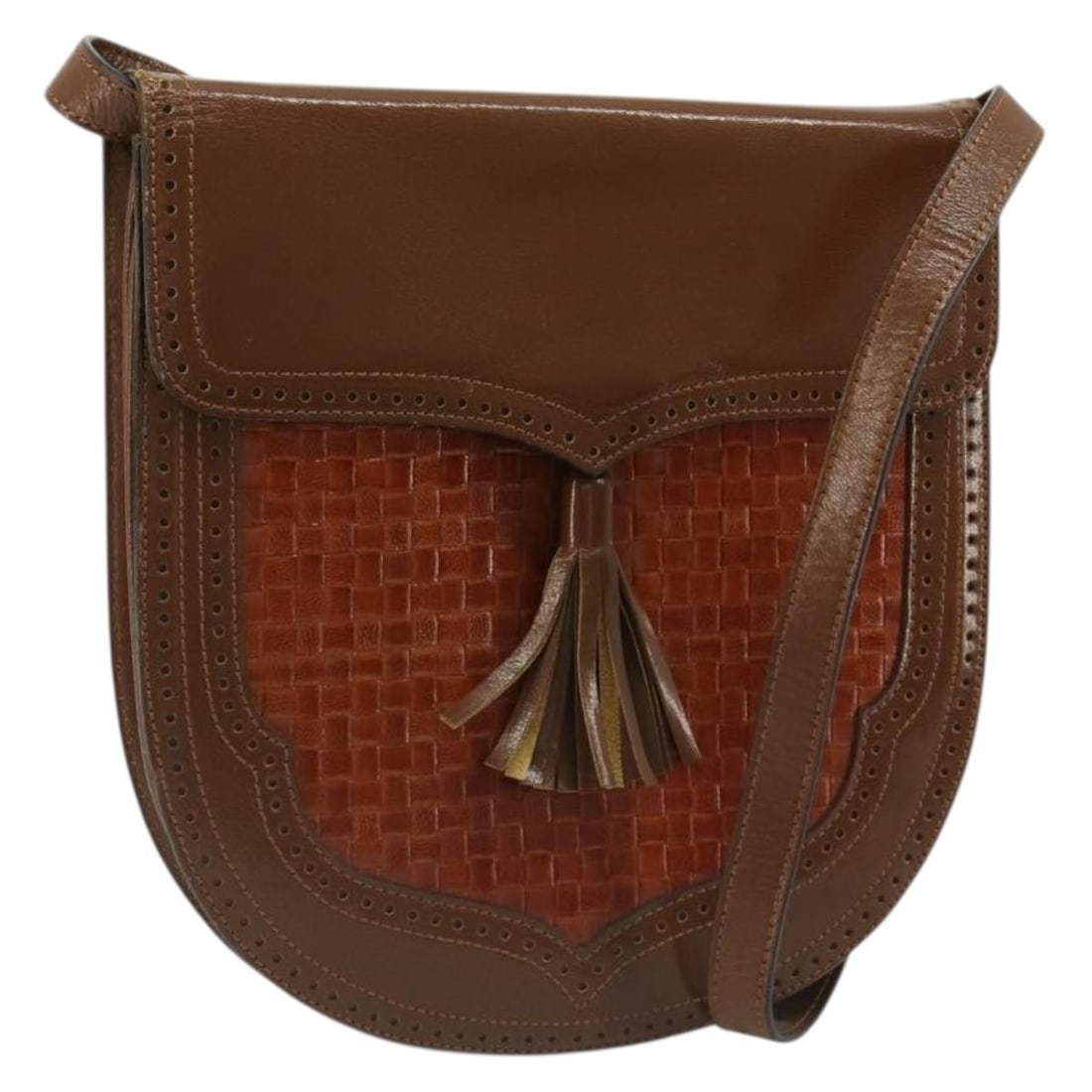 Brown Leather Shoulder Bag SAINT LAURENT Gold Tone Hardware: Brown Leather Shoulder Bag SAINT LAURENT Gold Tone Hardware Saint Laurent shoulder bag in brown leather with gold-tone accents. This women's bag is made in Italy and features an adjustable shoulder dr