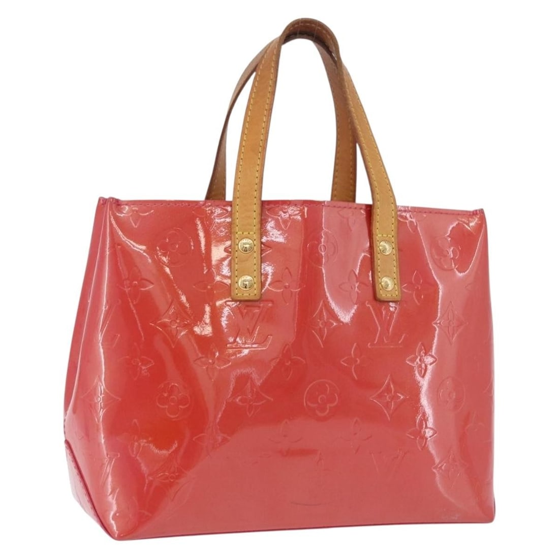 Louis Vuitton Reade PM Monogram Vernis Patent Leather Handbag Fran Boise: Louis Vuitton Reade PM Monogram Vernis Patent Leather Handbag Fran Boise Louis Vuitton Monogram Vernis Reade PM handbag in Fran Boise patent leather, made in France. This women's handbag is offered wi