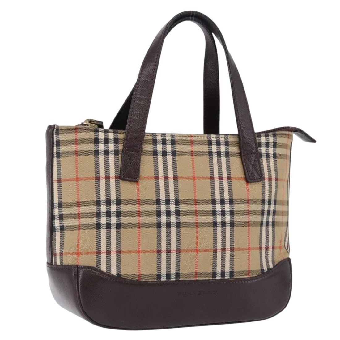 Burberry Nova Check Canvas Handbag Beige Gold Tone Italy: Burberry Nova Check Canvas Handbag Beige Gold Tone Italy Burberry Nova Check handbag in beige and gold canvas with a compact silhouette and short handle drop. This women's handbag is made in Italy and