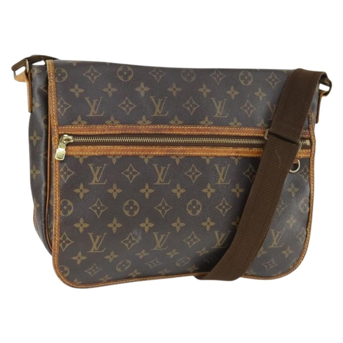 Louis Vuitton M40105 Bosphore GM Monogram Canvas Shoulder Bag: Louis Vuitton M40105 Bosphore GM Monogram Canvas Shoulder Bag Louis Vuitton Bosphore GM shoulder bag in Monogram canvas, made in France. This women's bag features an adjustable shoulder strap and incl