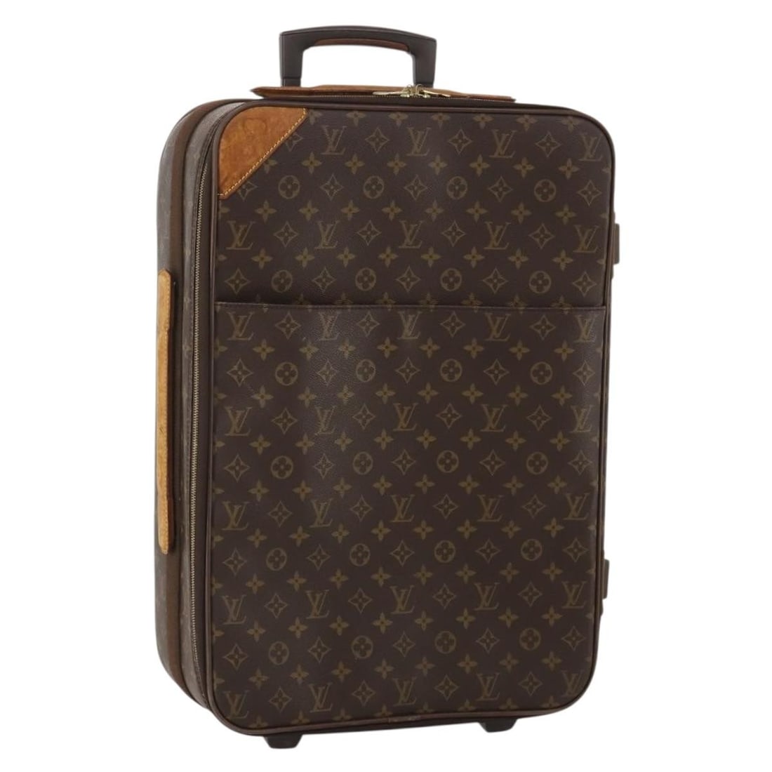 Louis Vuitton M23294 Pegas 55 Monogram Canvas Suitcase: Louis Vuitton M23294 Pegas 55 Monogram Canvas Suitcase Louis Vuitton Pegas 55 suitcase in Monogram canvas, made in France. This rolling suitcase comes as the item only; box and dust bag are not includ