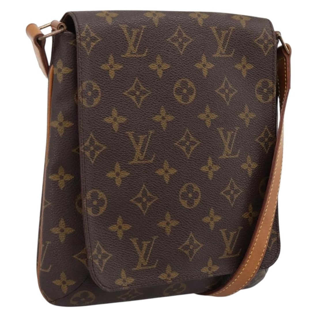 Louis Vuitton M51258 Musette Salsa Monogram Canvas Shoulder Bag: Louis Vuitton M51258 Musette Salsa Monogram Canvas Shoulder Bag Louis Vuitton Musette Salsa short shoulder bag in Monogram canvas, made in France. This women's shoulder bag includes the item only; box