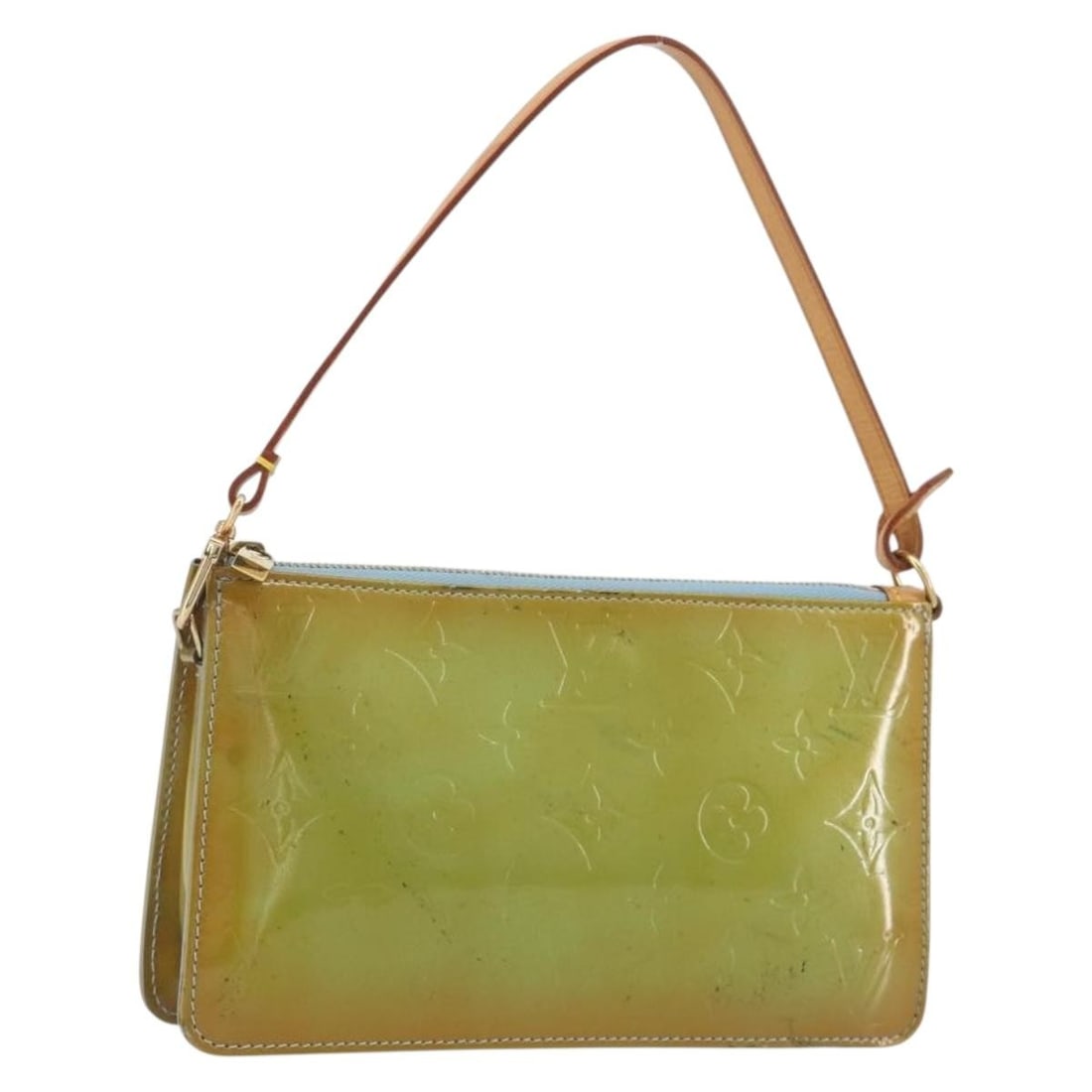 Louis Vuitton Lexington Accessory Pouch Vernis Patent Leather Baby Blue M91011: Louis Vuitton Lexington Accessory Pouch Vernis Patent Leather Baby Blue M91011 Louis Vuitton Monogram Vernis Lexington accessory pouch in baby blue patent leather. Made in France, this women's pouch f