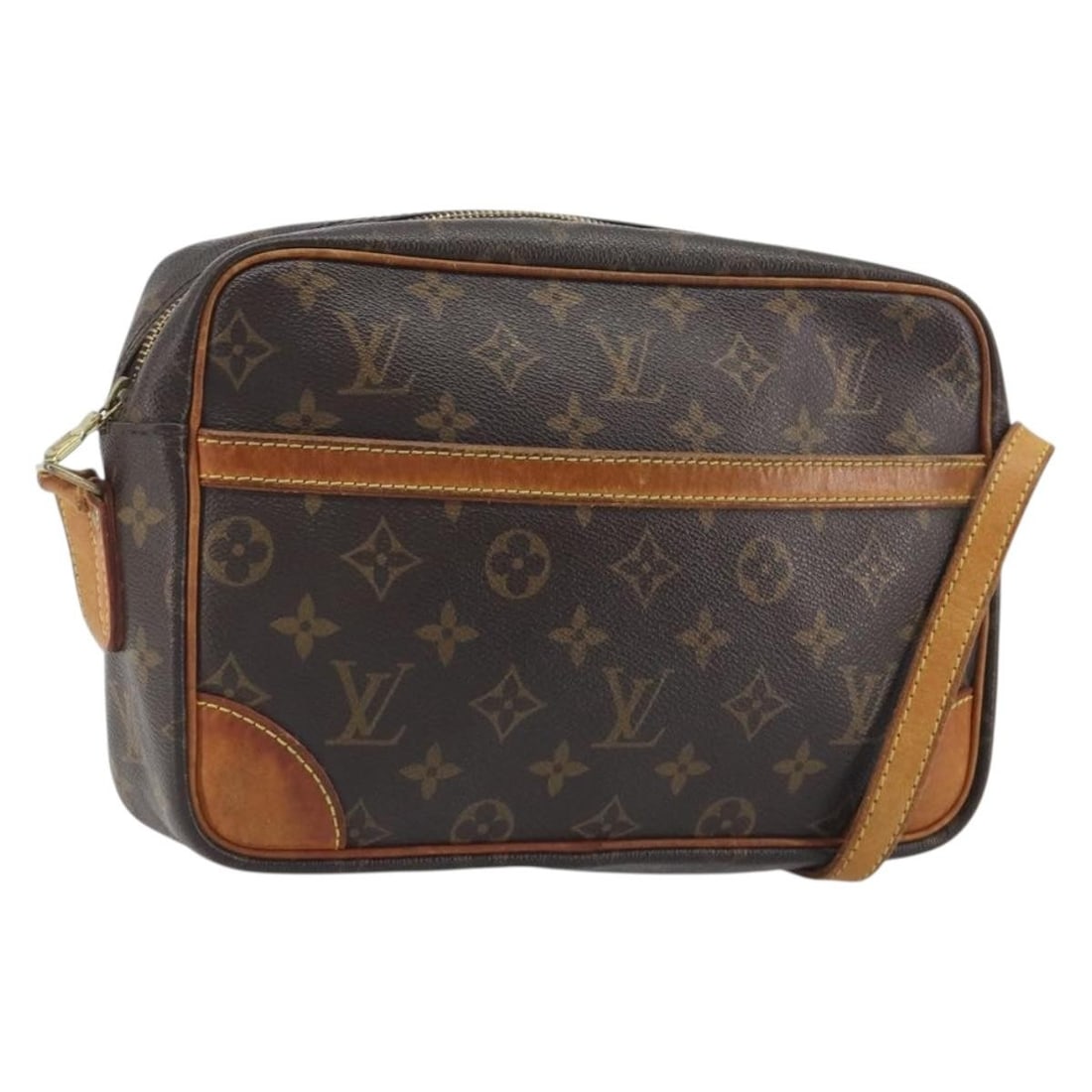 Louis Vuitton M51274 Trocadero 27 Monogram Canvas Shoulder Bag: Louis Vuitton M51274 Trocadero 27 Monogram Canvas Shoulder Bag Louis Vuitton Trocadero 27 shoulder bag in Monogram canvas, model M51274, made in France. This women's bag includes the item only; box an