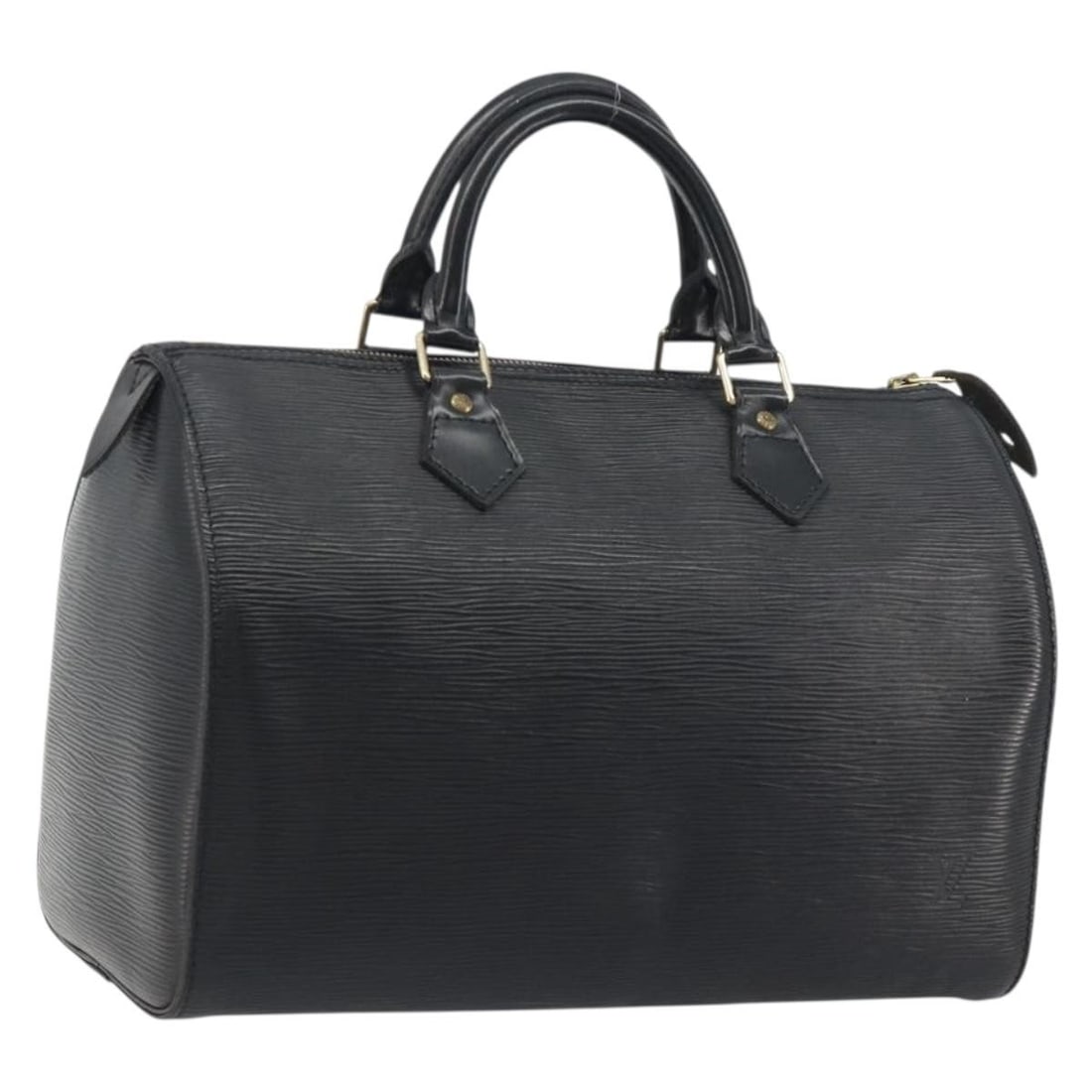 Louis Vuitton M43002 Speedy 30 Epi Leather Handbag Noir Black: Louis Vuitton M43002 Speedy 30 Epi Leather Handbag Noir Black Louis Vuitton Epi Speedy 30 handbag in Noir/Black Epi leather. This women's handbag includes a dust bag and is made in France. Condition i