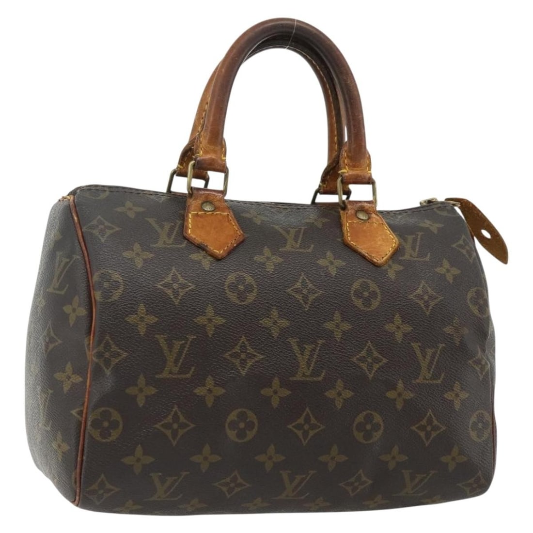 Louis Vuitton M41528 Speedy 25 Monogram Canvas Handbag: Louis Vuitton M41528 Speedy 25 Monogram Canvas Handbag Louis Vuitton Speedy 25 handbag in Monogram canvas, made in France. This women's bag includes the handbag only; item box and dust bag are not inc
