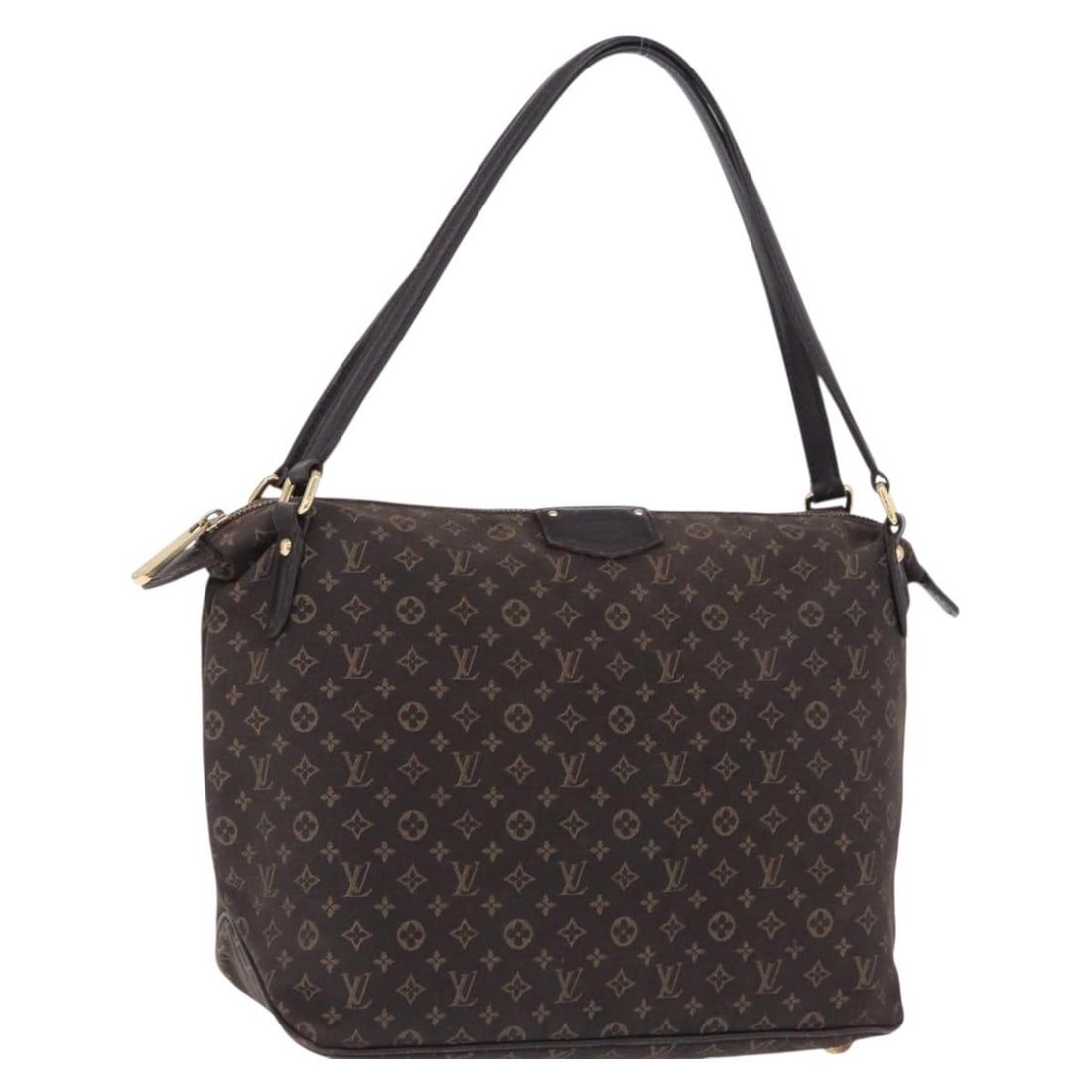 Louis Vuitton Ballad PM Tote Monogram Idylle Canvas Dark Brown M40573: Louis Vuitton Ballad PM Tote Monogram Idylle Canvas Dark Brown M40573 Louis Vuitton Monogram Idylle Ballad PM tote bag in dark brown Monogram Idylle canvas. Made in France, this women's tote has a sof