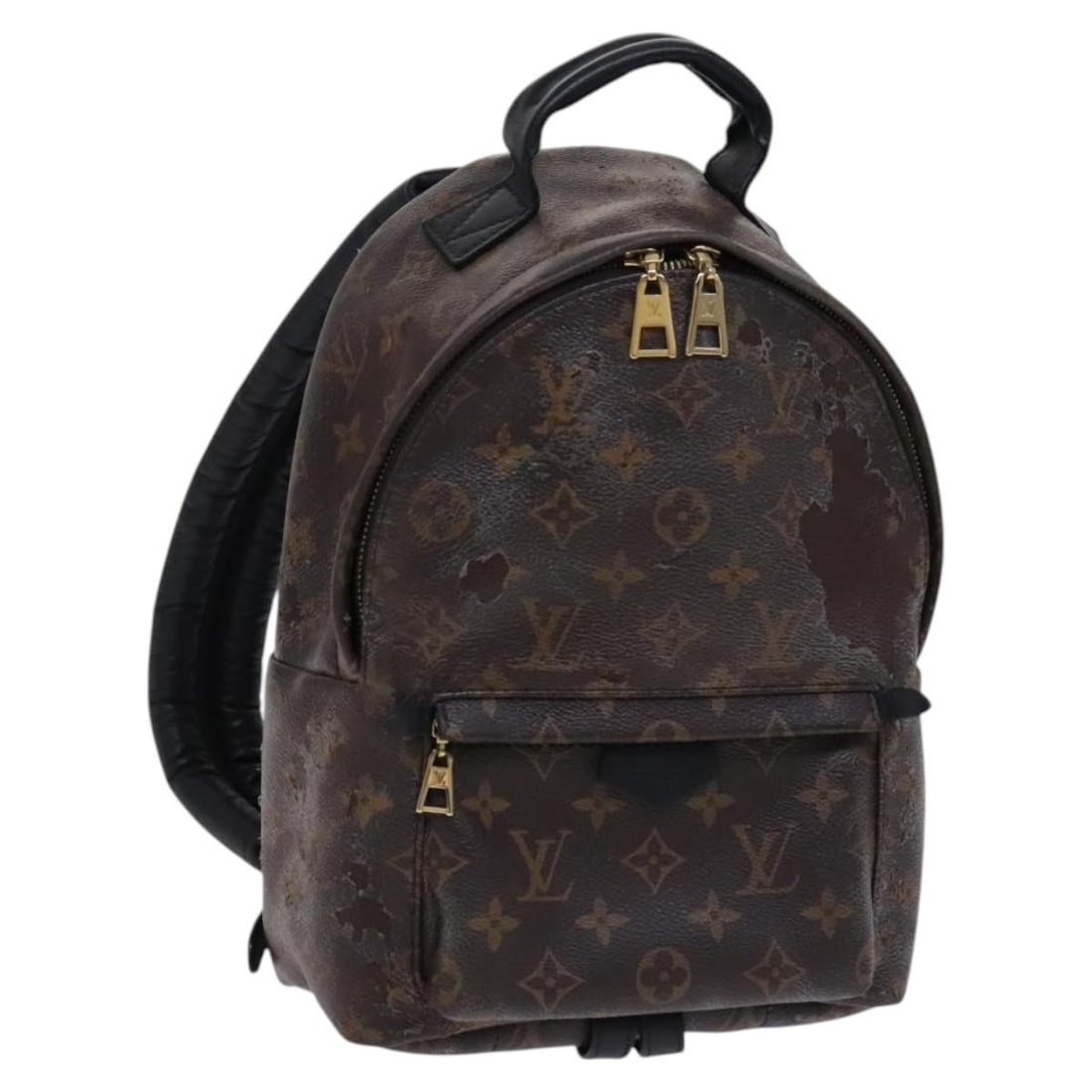 Louis Vuitton M41560 Palm Springs PM Monogram Canvas Backpack: Louis Vuitton M41560 Palm Springs PM Monogram Canvas Backpack Louis Vuitton Palm Springs PM backpack in Monogram Canvas with a Monogram exterior. It is a women's backpack made in Italy and identified 