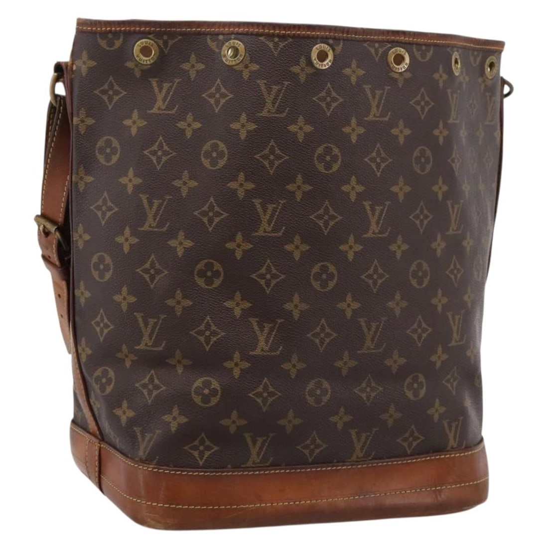 Louis Vuitton M42224 Noe Monogram Canvas Shoulder Bag France: Louis Vuitton M42224 Noe Monogram Canvas Shoulder Bag France Louis Vuitton Noe shoulder bag in Monogram canvas, made in France. This women's bag includes the bag only; box and dust bag are not include