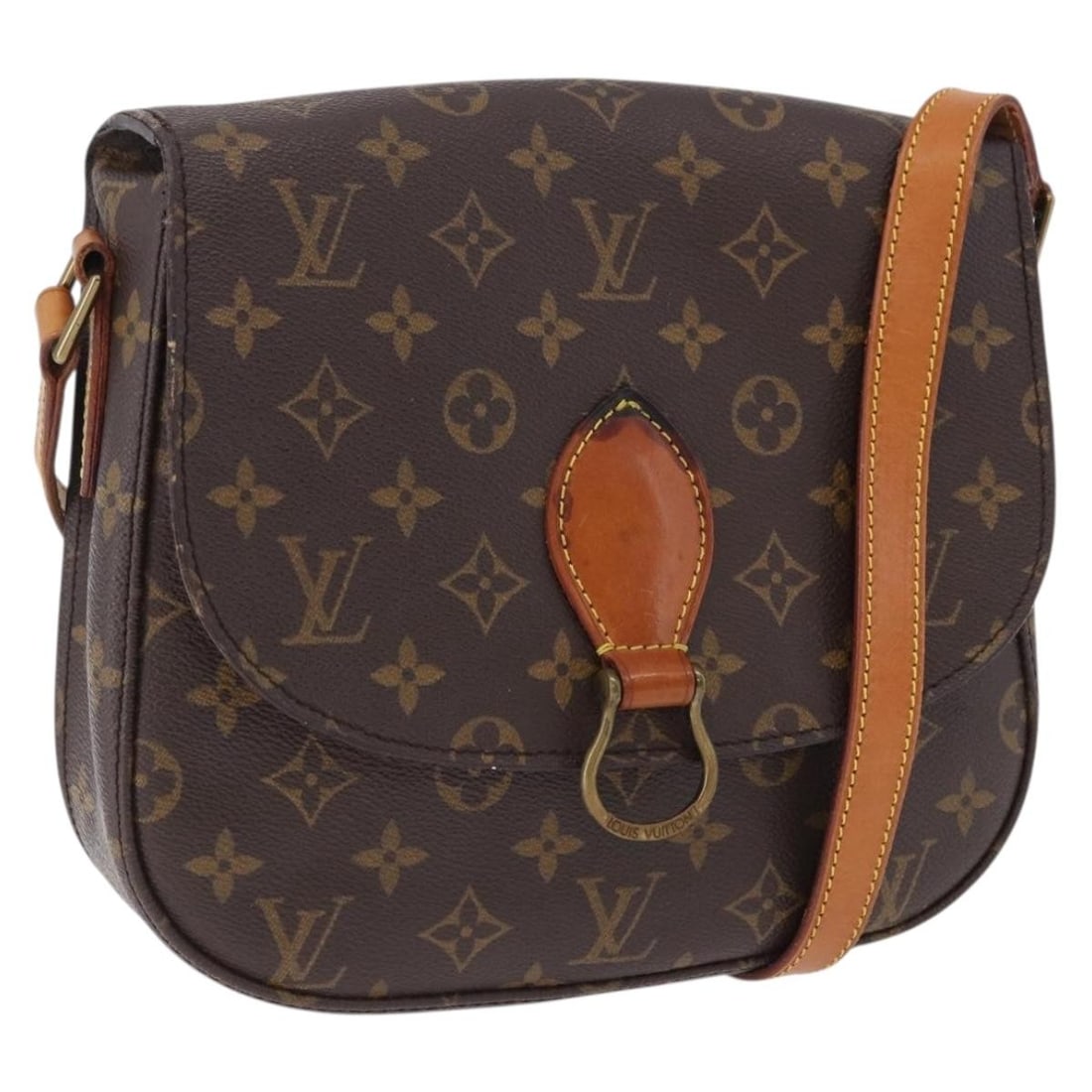 Louis Vuitton M51242 Saint Cloud GM Monogram Canvas Shoulder Bag: Louis Vuitton M51242 Saint Cloud GM Monogram Canvas Shoulder Bag Louis Vuitton Saint Cloud GM shoulder bag in Monogram canvas, made in France. This women's bag features an adjustable shoulder strap an
