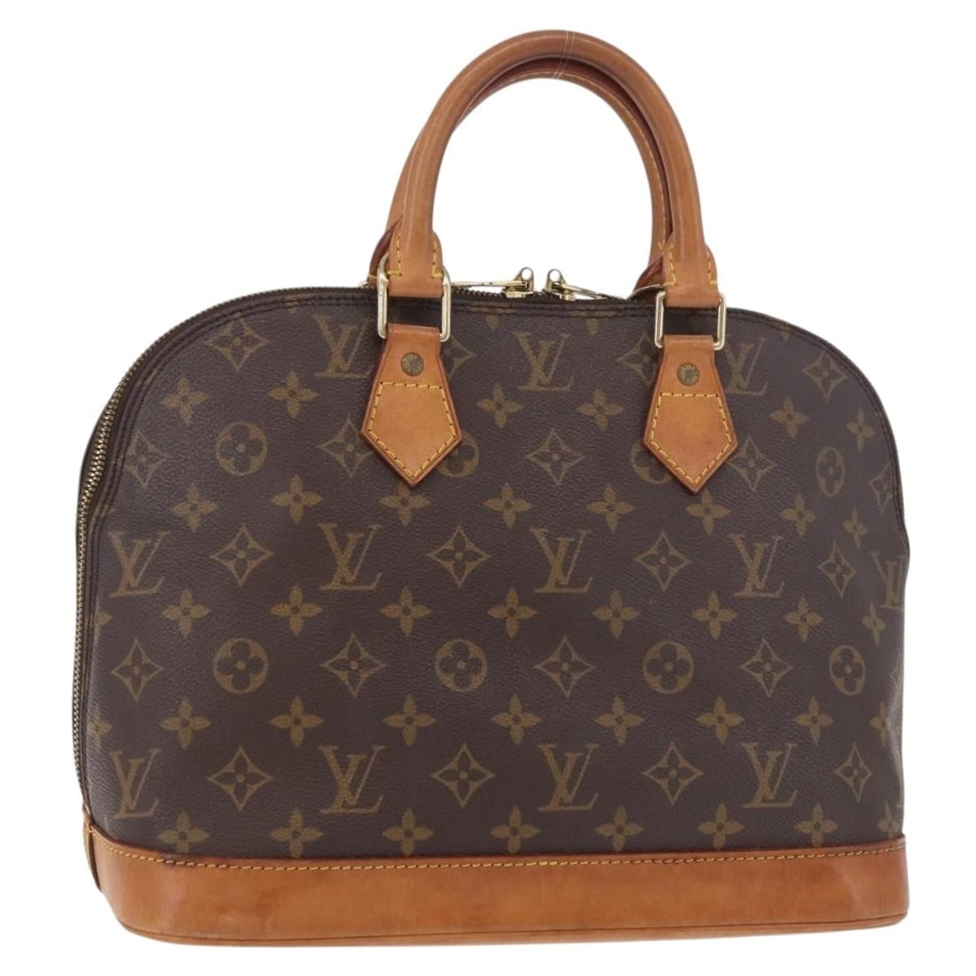 Louis Vuitton M51130 Alma Monogram Canvas Handbag: Louis Vuitton M51130 Alma Monogram Canvas Handbag Louis Vuitton Alma handbag in Monogram canvas, made in France. This women's handbag includes only the item shown; the item box and dust bag are not in