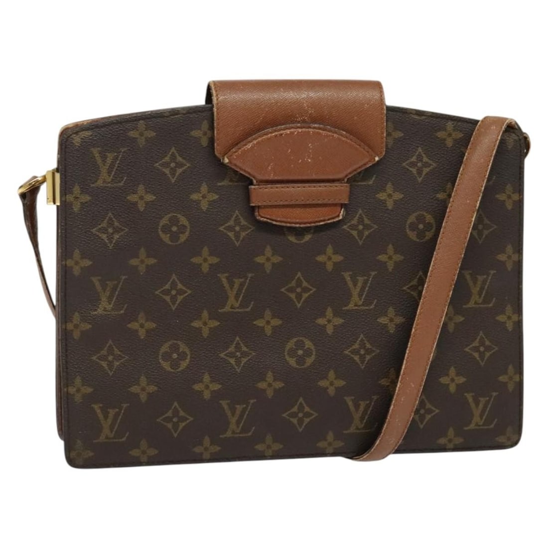 Louis Vuitton M51375 Monogram Canvas Kurcell Shoulder Bag: Louis Vuitton M51375 Monogram Canvas Kurcell Shoulder Bag This LOUIS VUITTON Monogram Kurcell Shoulder Bag (model M51375) is crafted from signature Monogram Canvas and features a classic shoulder bag 