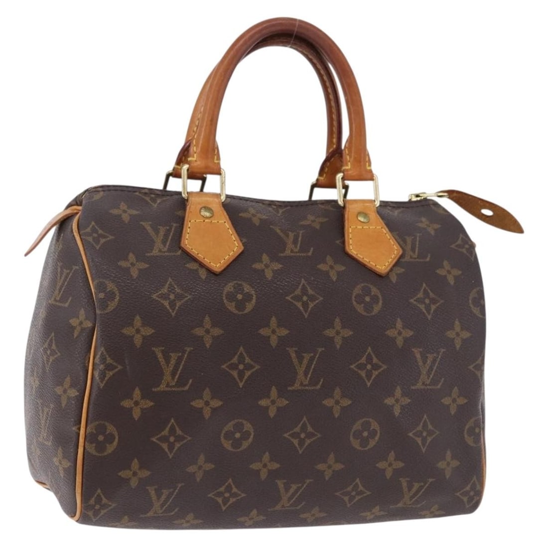 Louis Vuitton M41528 Speedy 25 Monogram Canvas Handbag: Louis Vuitton M41528 Speedy 25 Monogram Canvas Handbag Louis Vuitton Speedy 25 handbag in Monogram canvas with a classic structured silhouette. This women's handbag is made in the USA and includes the
