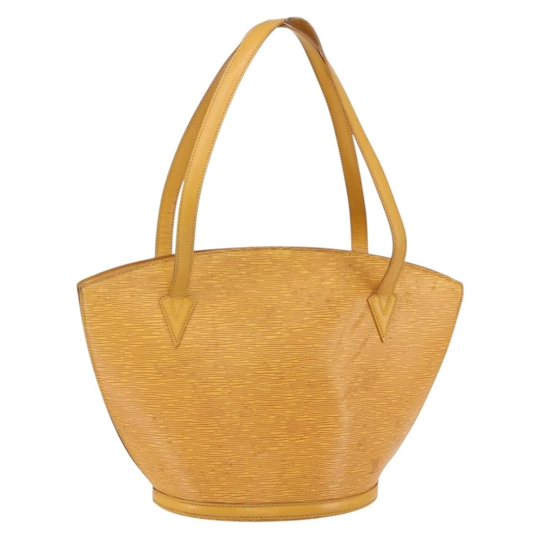 Louis Vuitton Epi Saint Jacques Yellow Shoulder Bag M52269: Louis Vuitton Epi Saint Jacques Yellow Shoulder Bag M52269 This LOUIS VUITTON Epi Saint Jacques Shopping Bag is a stylish shoulder bag crafted from high-quality Epi leather in a vibrant yellow color. 