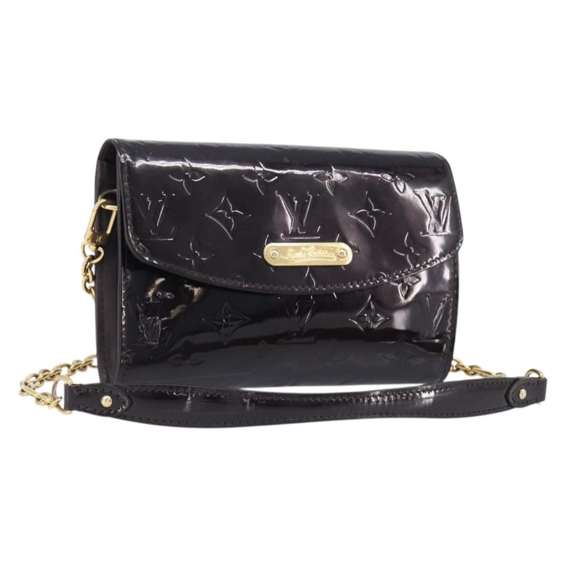 Louis Vuitton Bel Ale Amarante Vernis Shoulder Bag M93613: Louis Vuitton Bel Ale Amarante Vernis Shoulder Bag M93613 Louis Vuitton Monogram Vernis Bel Ale shoulder bag in Amarante patent leather. This women's shoulder bag is made in France and includes only t