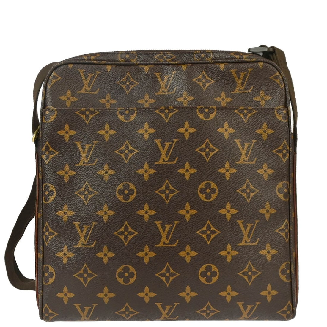 Louis Vuitton Trotteur Beaubourg Monogram Crossbody Bag M97037: Louis Vuitton Trotteur Beaubourg Monogram Crossbody Bag M97037 Louis Vuitton Monogram Trotteur Beaubourg shoulder bag in brown Monogram canvas and leather. This women's shoulder bag features a zip clo