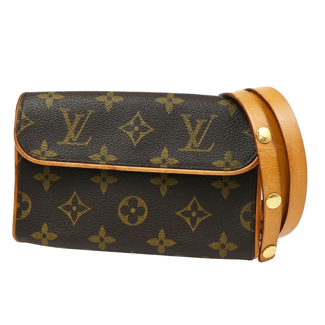 Louis Vuitton Florentine Waist Bag Monogram Canvas Brown: Louis Vuitton Florentine Waist Bag Monogram Canvas Brown Louis Vuitton Florentine Waist bag in brown monogram canvas. This women's bag is made in France and is presented in good condition, with light 