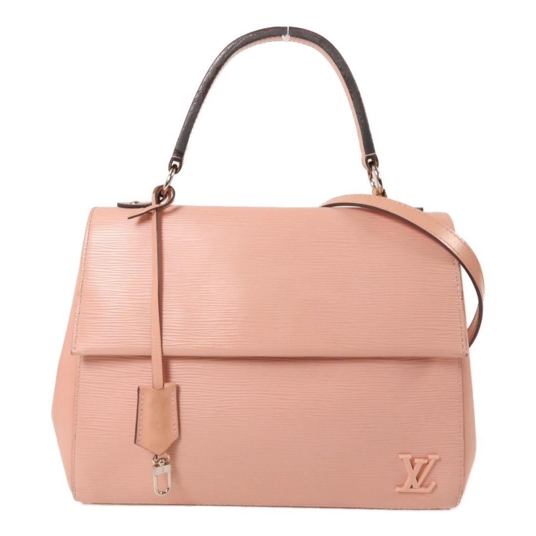 Louis Vuitton Cluny MM M41334 Epi Pink 2way Shoulder Bag: Louis Vuitton Cluny MM M41334 Epi Pink 2way Shoulder Bag Louis Vuitton Cluny MM 2-way handbag in pink Epi leather with calfskin trim. This women's bag features a structured design with top handles and